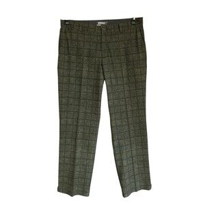 Nike Golf Tour Performance DRI-FIT Men’s Pants 35x30 Dark Green Windowpane Plaid